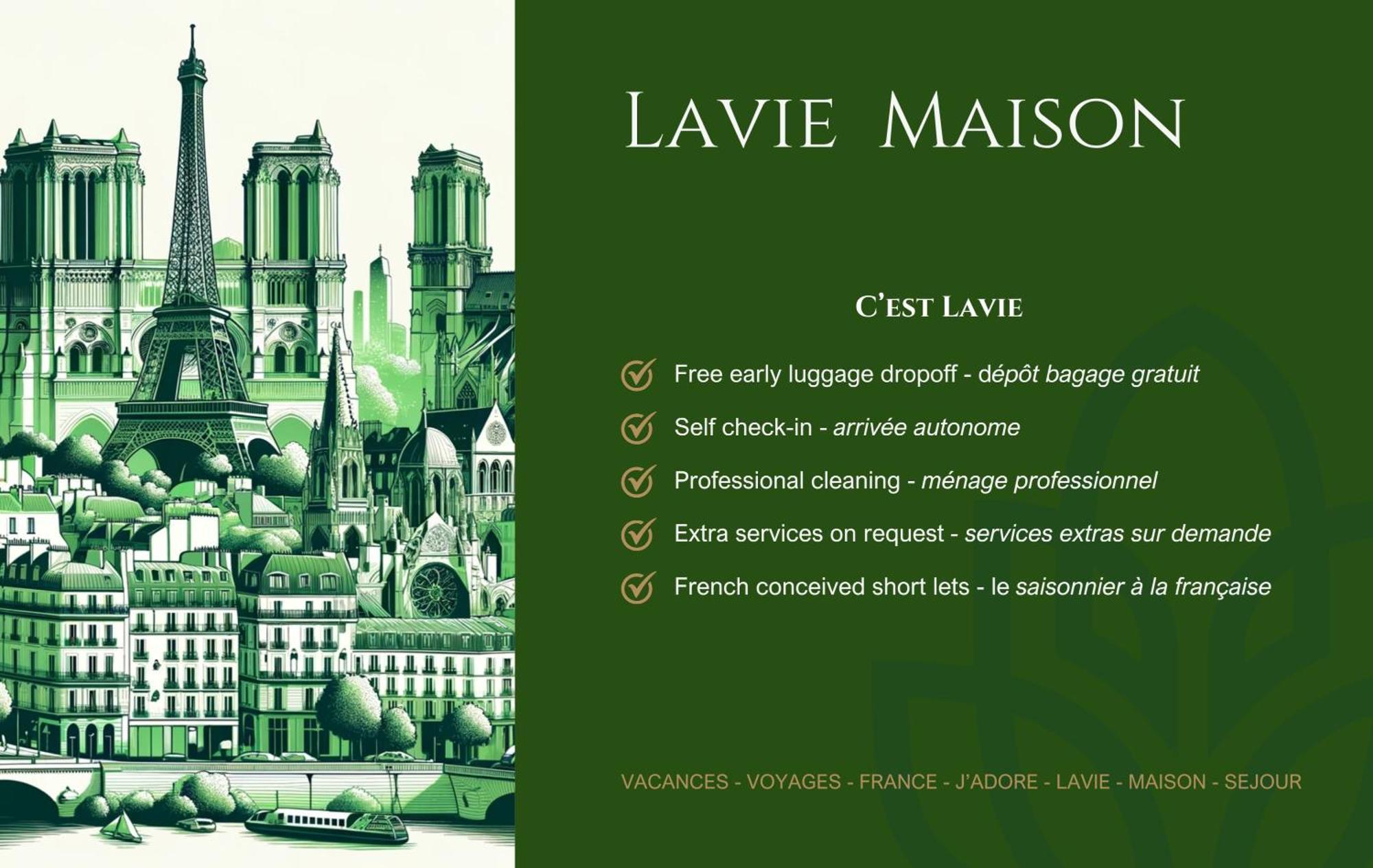 Lavie Maison Parisian Aircon Gem Eksteriør billede